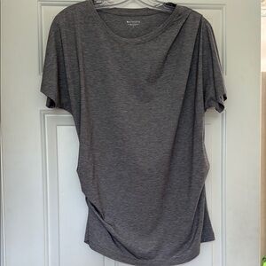 Athleta Charcoal Heather Tee